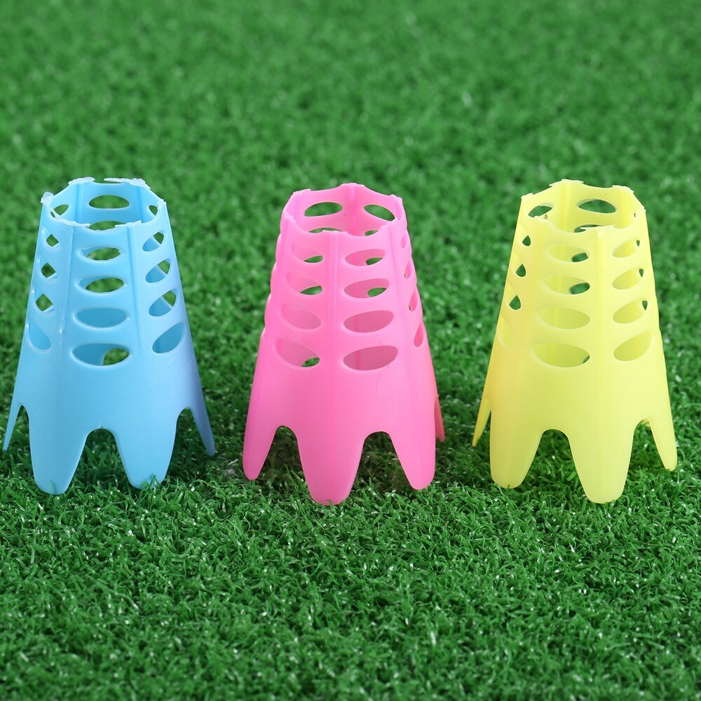 10Pcs Plastic Golf Simulator Tees Golf Practice Training Golf Course Mat Tees HQ