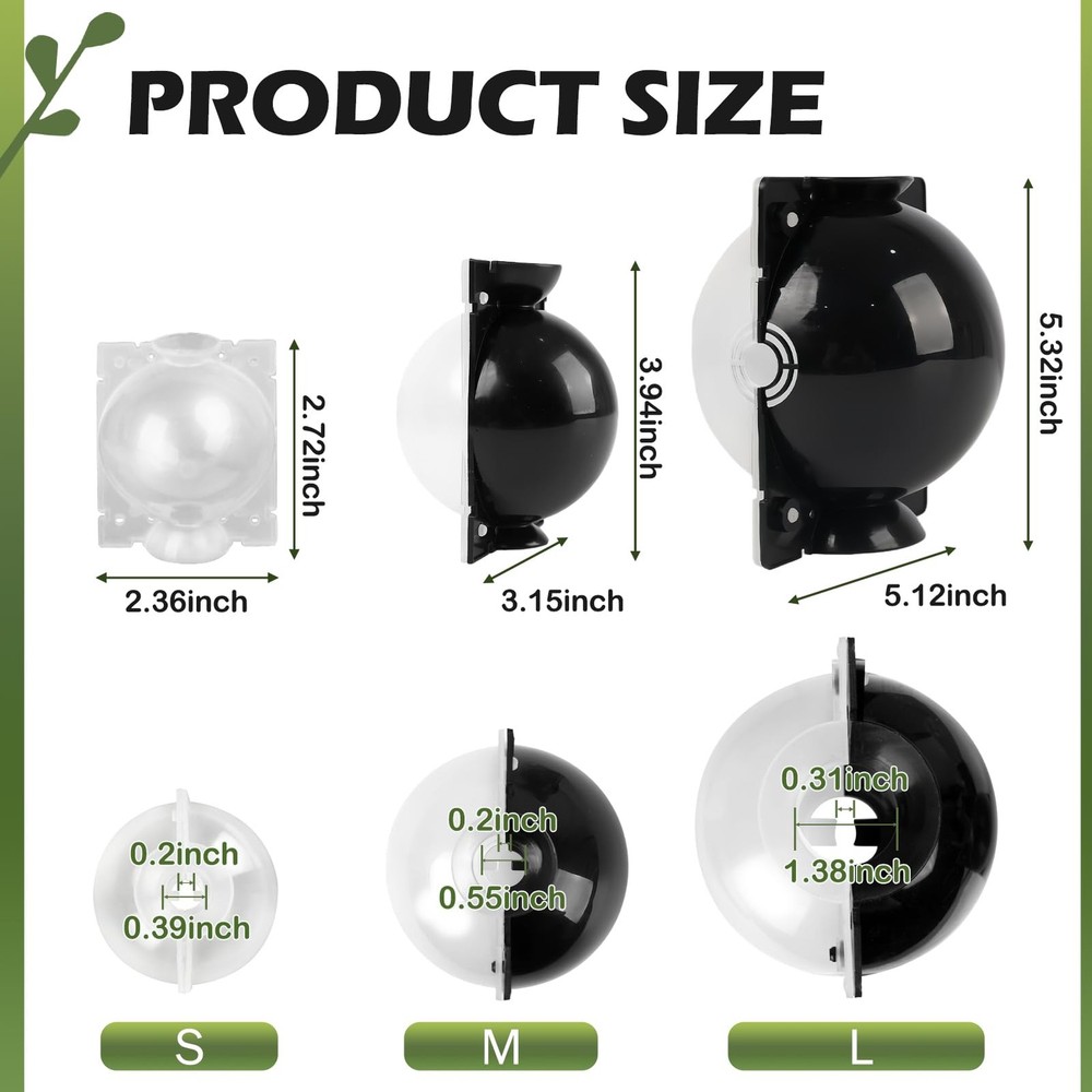 NVAAV Tree 6 Pieces Medium + 6 Large, 6 + 6 Large