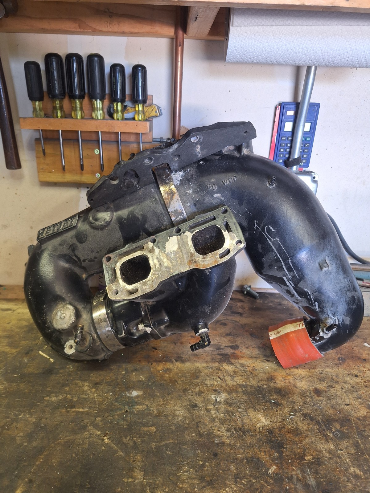 YAMAHA WETJET MASTER CRAFT 1995 WET JET FACTORY EXHAUST B PIPE 96 & UP