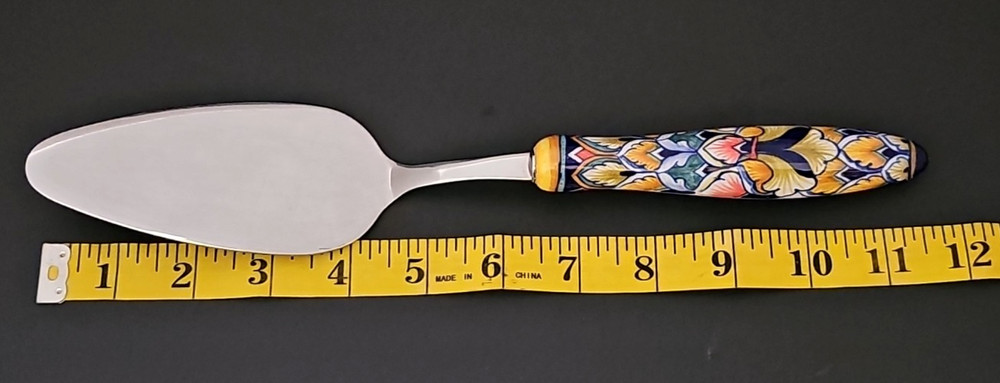 Eme 18/10 Italy Cake Server with Ceramic Handle