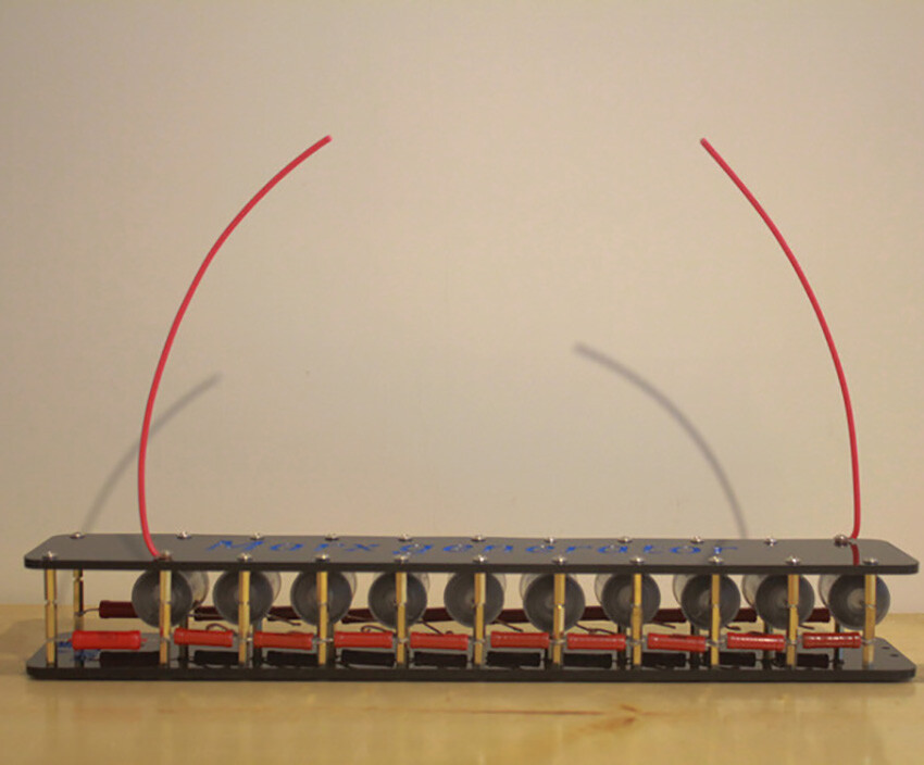 Finished 10-level high voltage Marx generator module + zvs + power supply