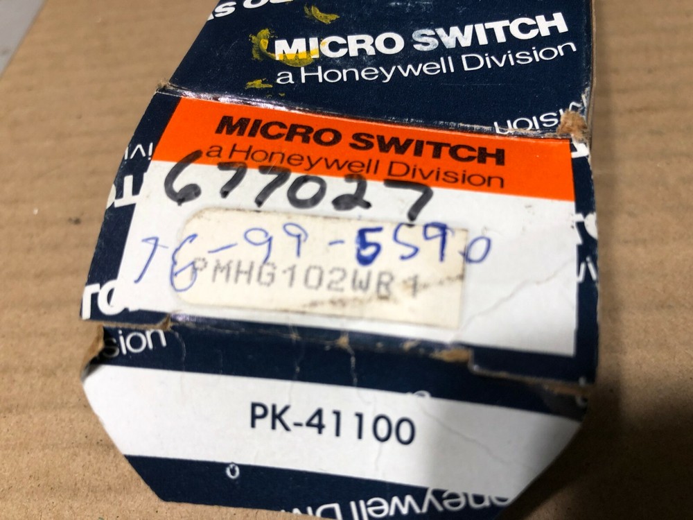 Honeywell, Microswitch, PMHG102WR1