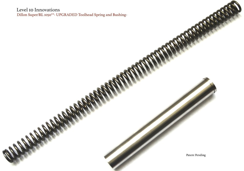 Toolhead Spring and Bushing Upgrade Kit for Dillon 1050