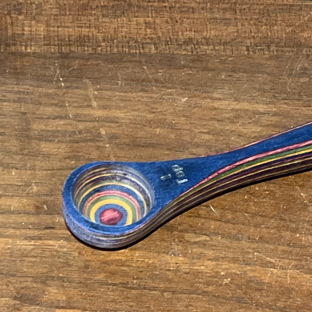 Mr Dudley Rainbow Measuring Spoon 9” teaspoon tablespoon