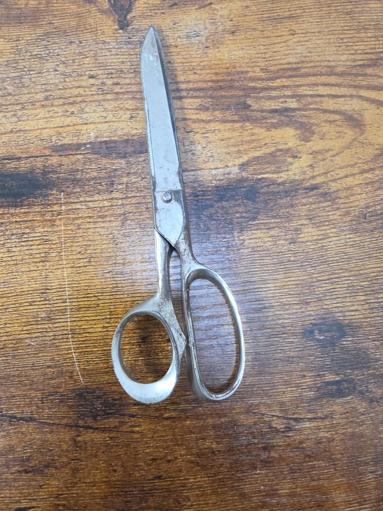 Vintage 7¾" Dressmaker SEWING & CRAFT SCISSORS • Jackson Solid Steel