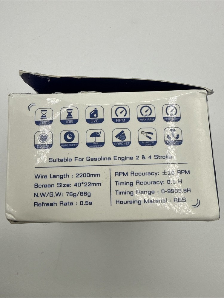 Small Engine Tachometer, Tachometer for Small Engines,Digital Tachometer, Motorc