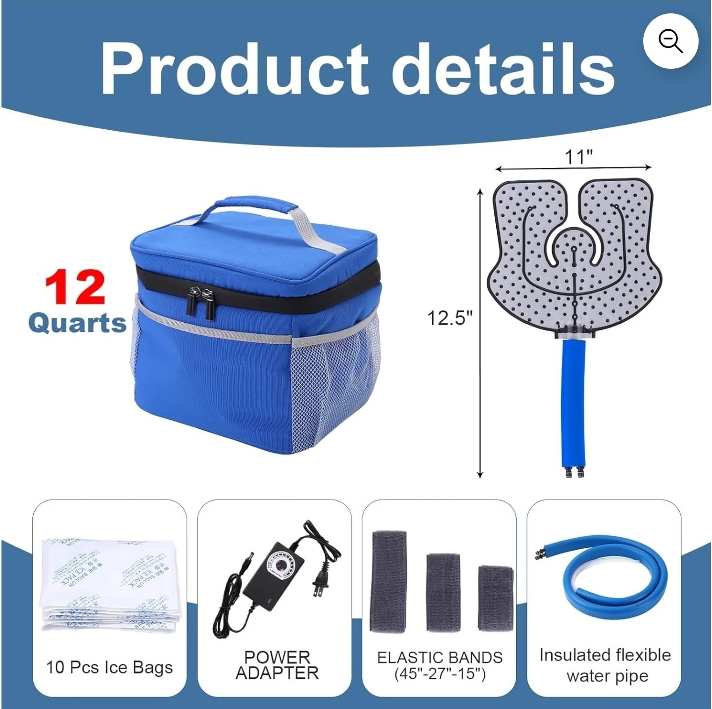 Cold Therapy System, Portable Ice for Knee Replacement, Post-Surgery, Tested....