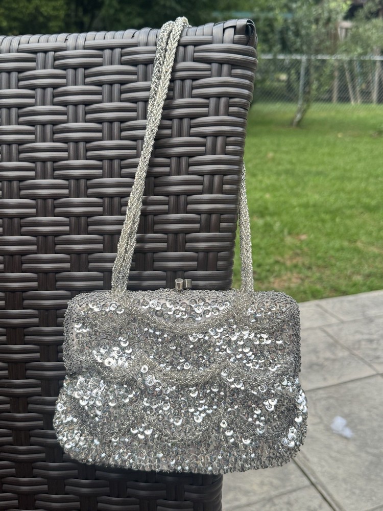 VTG Richere By Wolborg Sequin Handbag