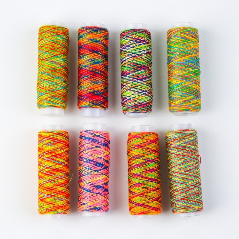55 Yards Waxed String 28 Color Waxed Thread Sewing Thread Hand Stitching Thread