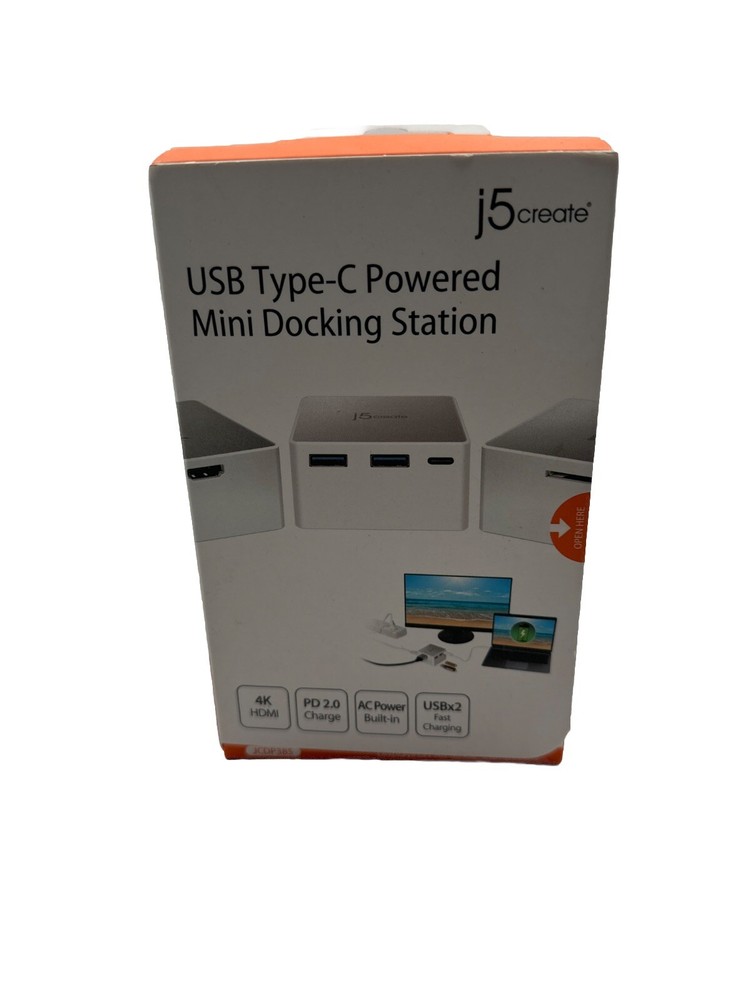 j5create usb type-c powered mini docking stations-new in packages Factory Sealed