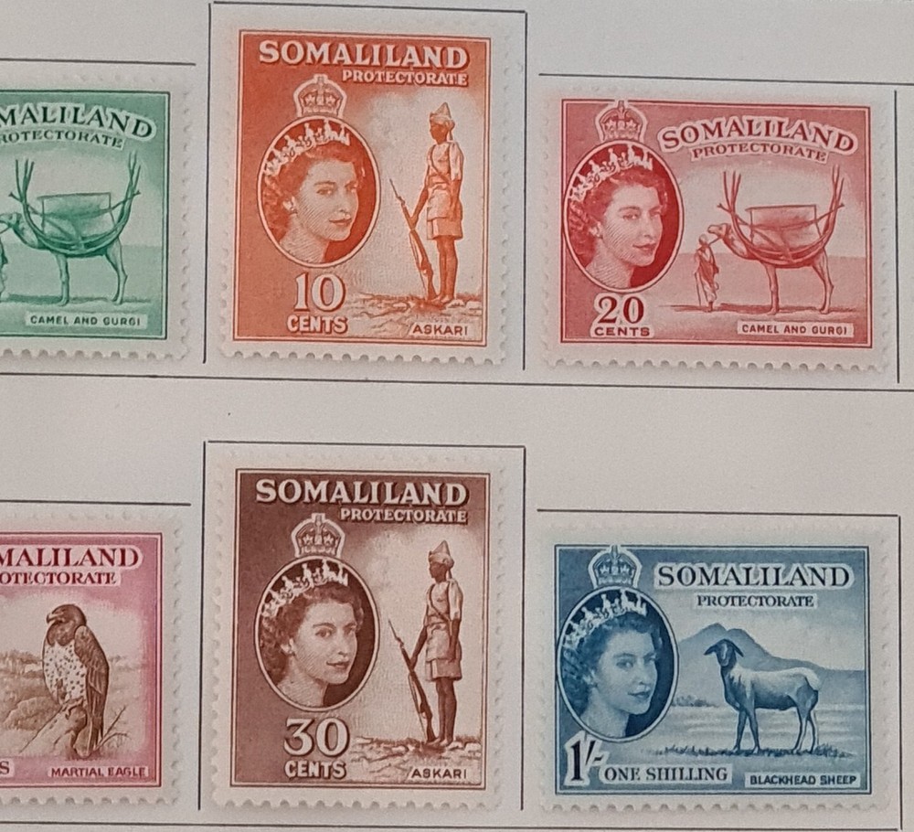 Somaliland Protectorate EII 1953 MVLH A12p1