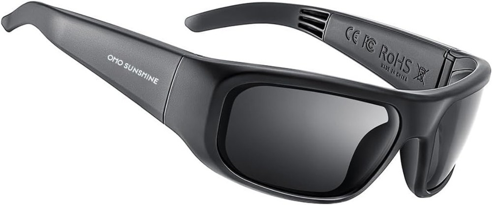 OhO Smart Glasses: Polarized Bluetooth Sunglasses with Voice Control, Unisex
