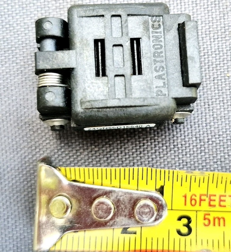 Plastronics 24QN65D15540-A Test Socket 4 Count