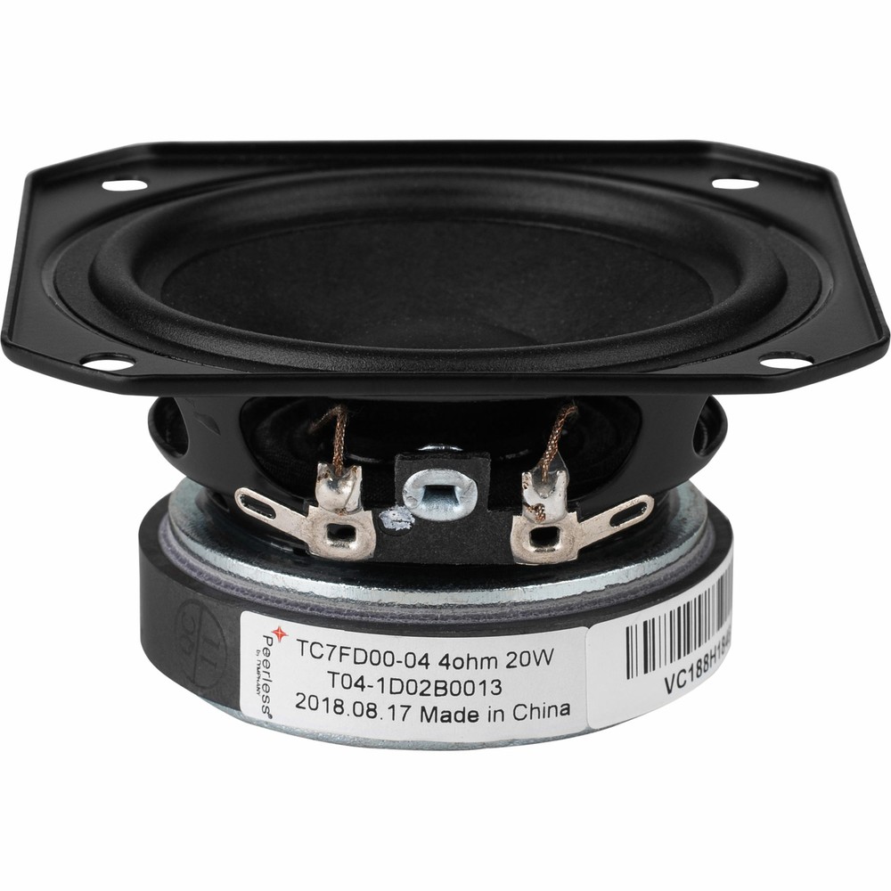 Peerless TC7FD00-04 2-1/2" Full Range Paper Cone Driver 4 O
