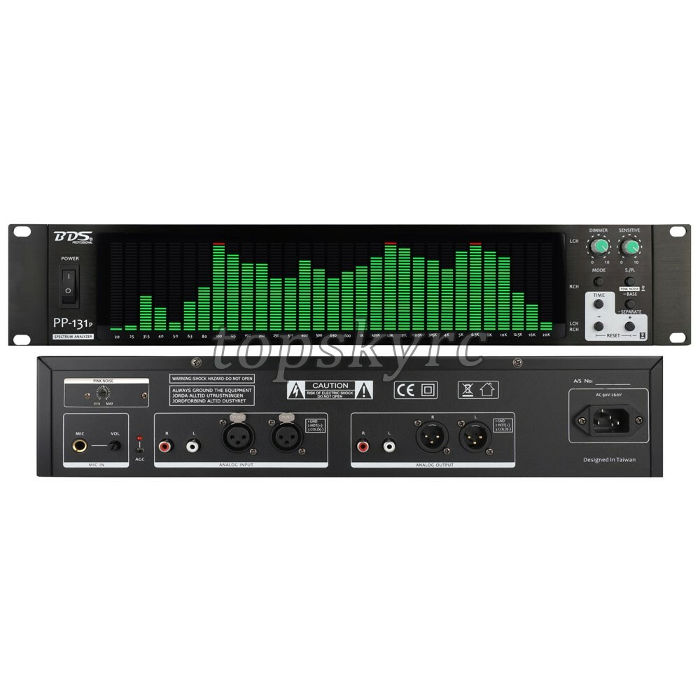 BDS PP-131P Audio Spectrum Analyzer Display Music Spectrum Indicator 31-Segment