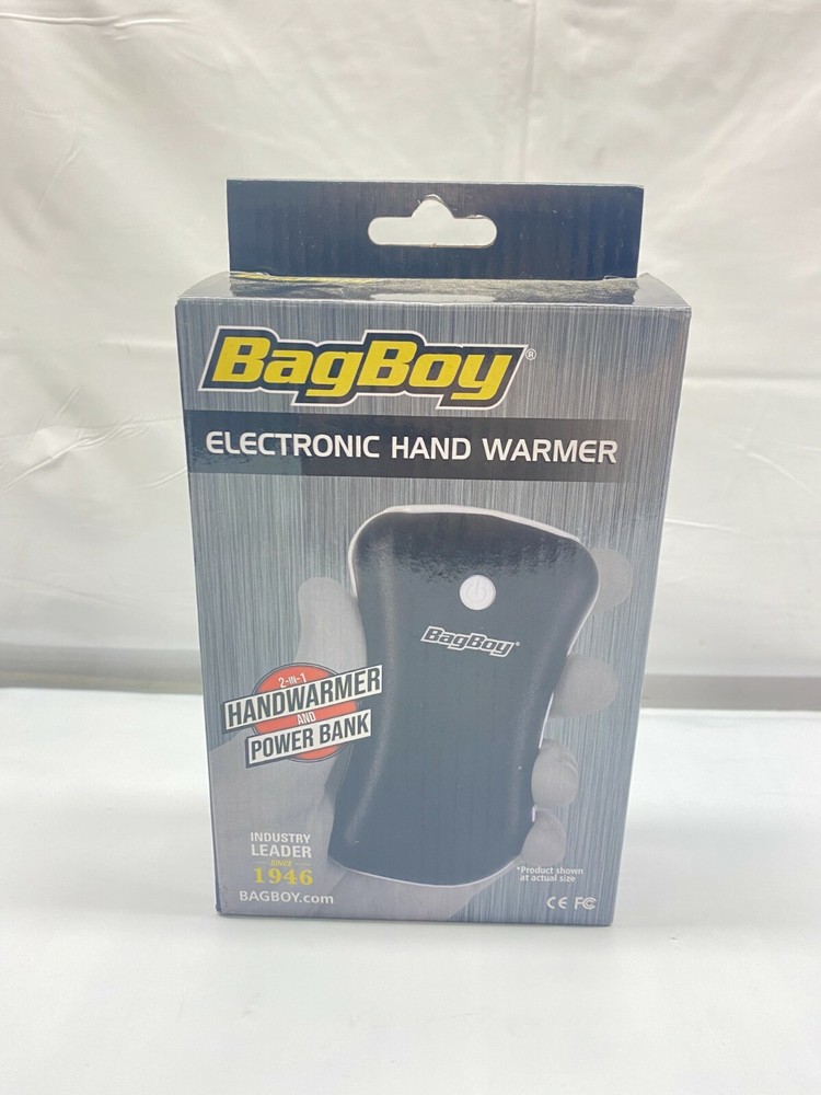 Bag Boy Electronic Hand Warmer and Power Bank - NEW
