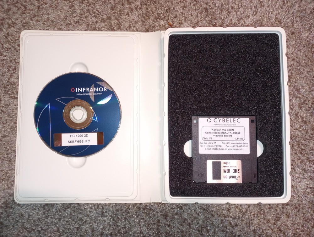 GENUINE CYBELEC INFRANOR INC 2D CH22388 SOFTWARE