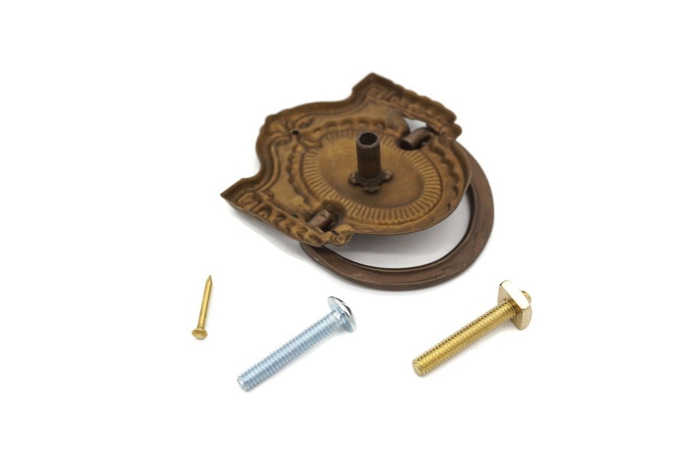 Single Post Pull Victorian Antique Furniture Pull Cabinet Pull Depression Pull