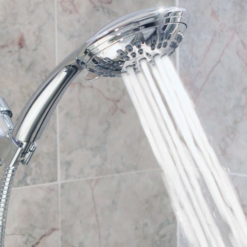 6 Function Handheld Shower Head (Aqua Elegante) - Chrome
