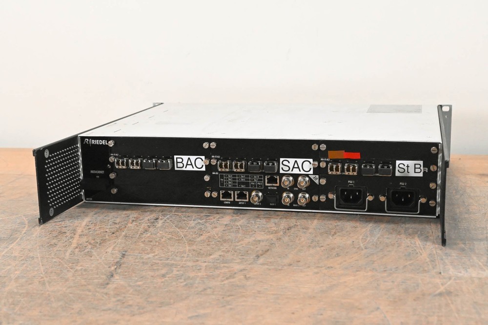 Riedel MediorNet MN-2RU Rackmount Modular Mainframe CG01B0D