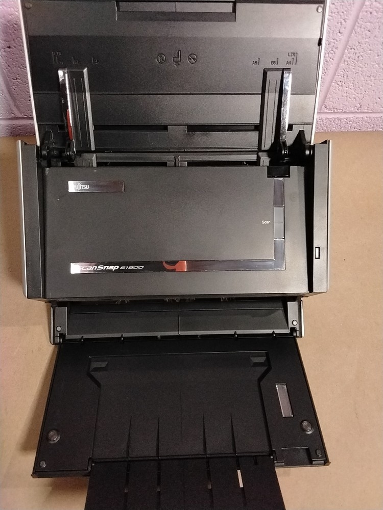 Fujitsu ScanSnap S1500M Document Scanner. READ DESCRIPTION. Untested .WORKS!?!?