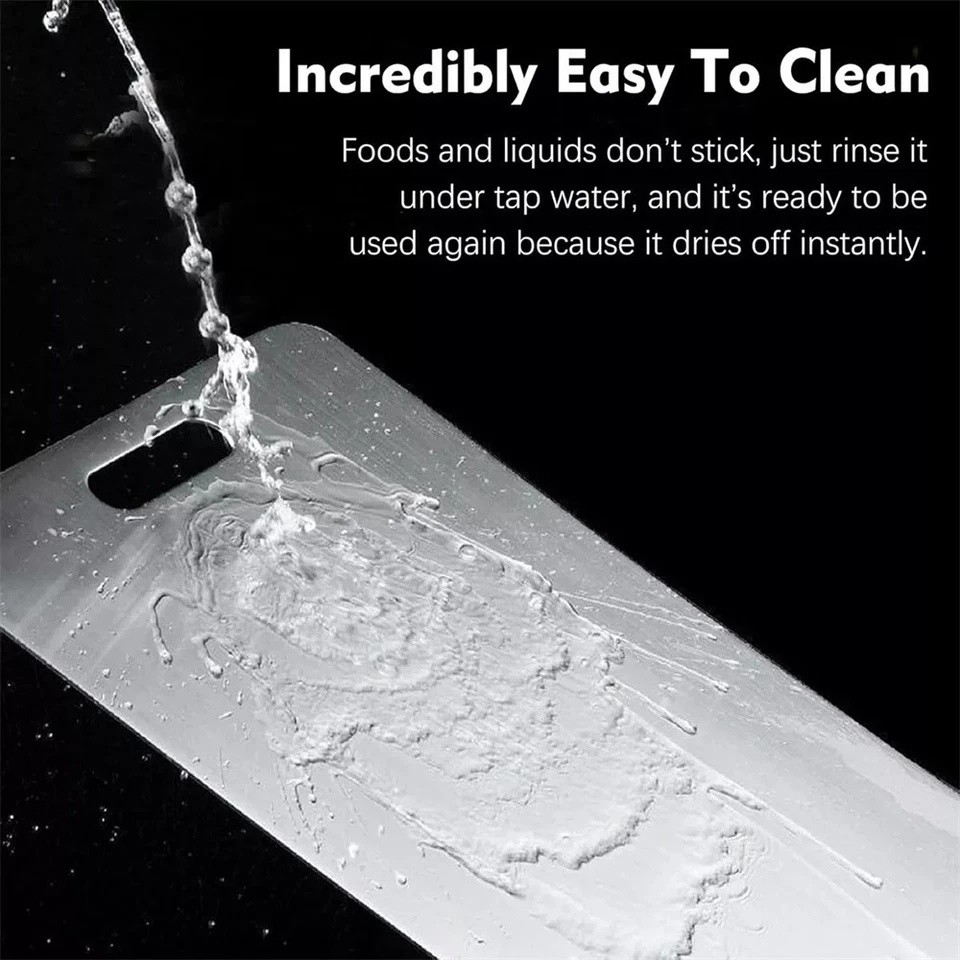 Titanium Cutting Board 100% Pure Non-Stick Double-Sided 11x15.5" in for Kitchen