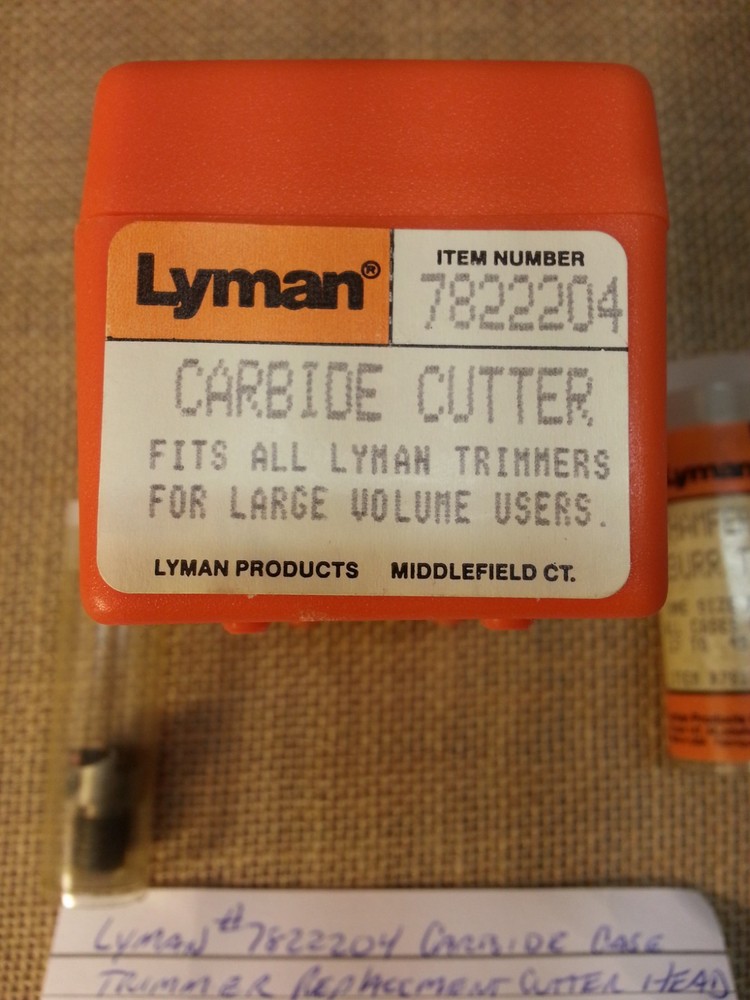 Lyman #7822204 Carbide Case Trimmer Replacement Cutter
