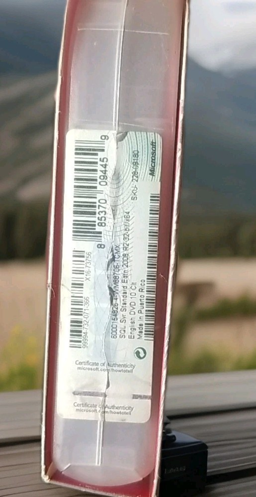Microsoft SQL Server 2008 R2 Standard,SKU 228-09180,32/64-bit,10 CAL,Full Retail