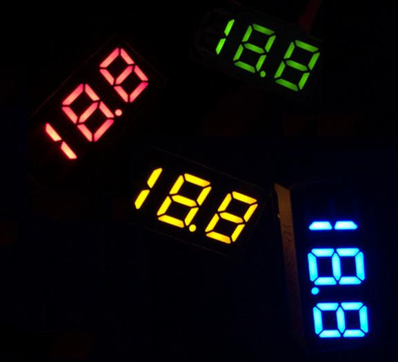 0.28" DC Digital Voltmeter Panel Mount LED Voltage Volt meter Green 2.50~30V