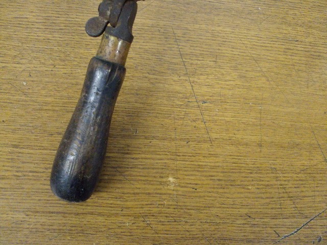 8" Inch Drawknife W/ Folding Handles Maker Unknown B483