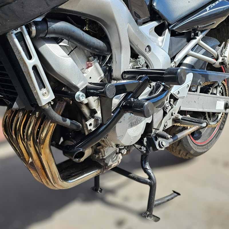 Crash Cage Engine Guard Bar Yamaha FZ6 Fazer (2004-2009) S1 S2 Stunt Gymkhana