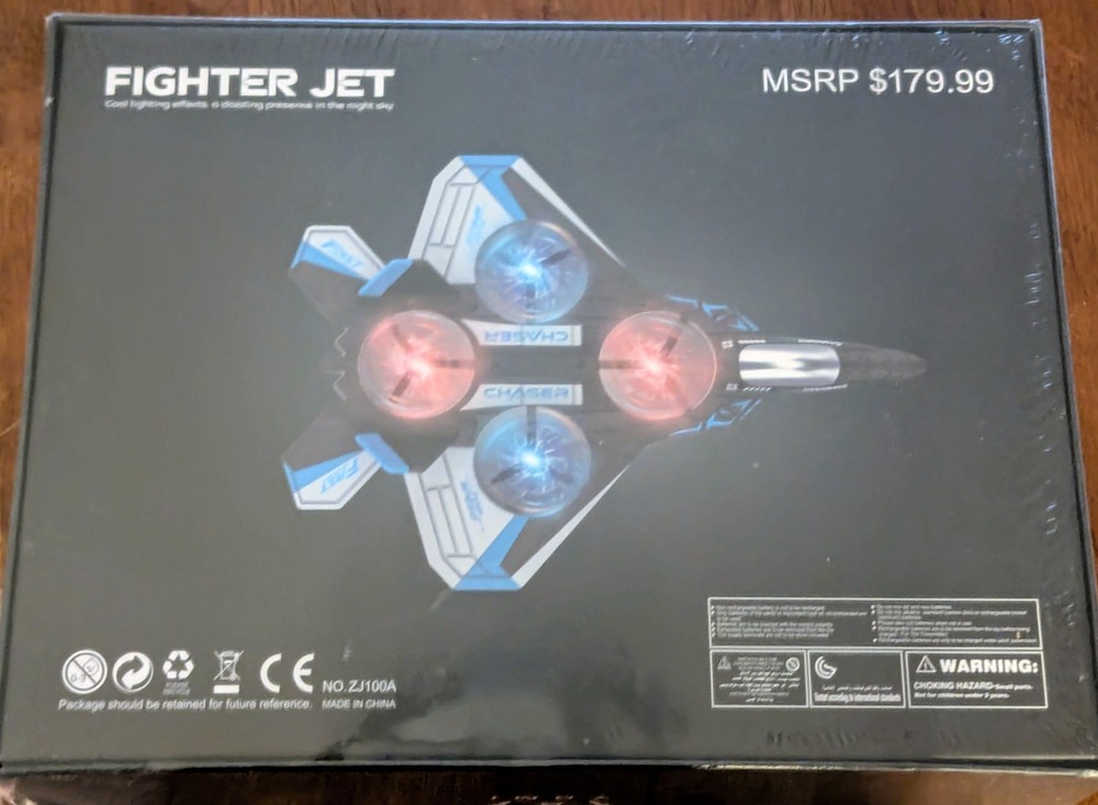 Yomi Fighter Jet Drone with Cool Lighting Effects