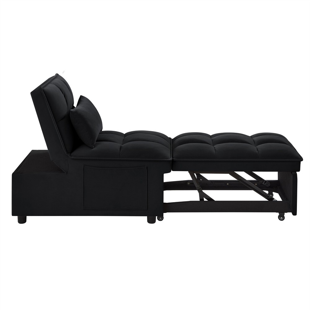 Convertible Sofa Bed 4in1 Multi-Function Folding Recliner Sleeper Sofa Chairs