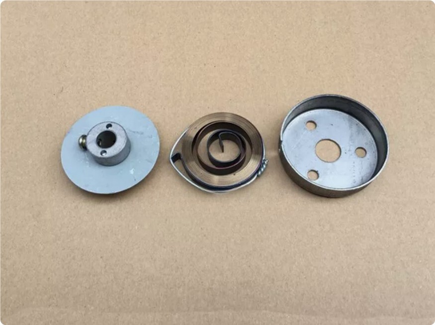 Universal Drill Press Quill Feed Return Coil Spring Assembly Spring Seat Cover