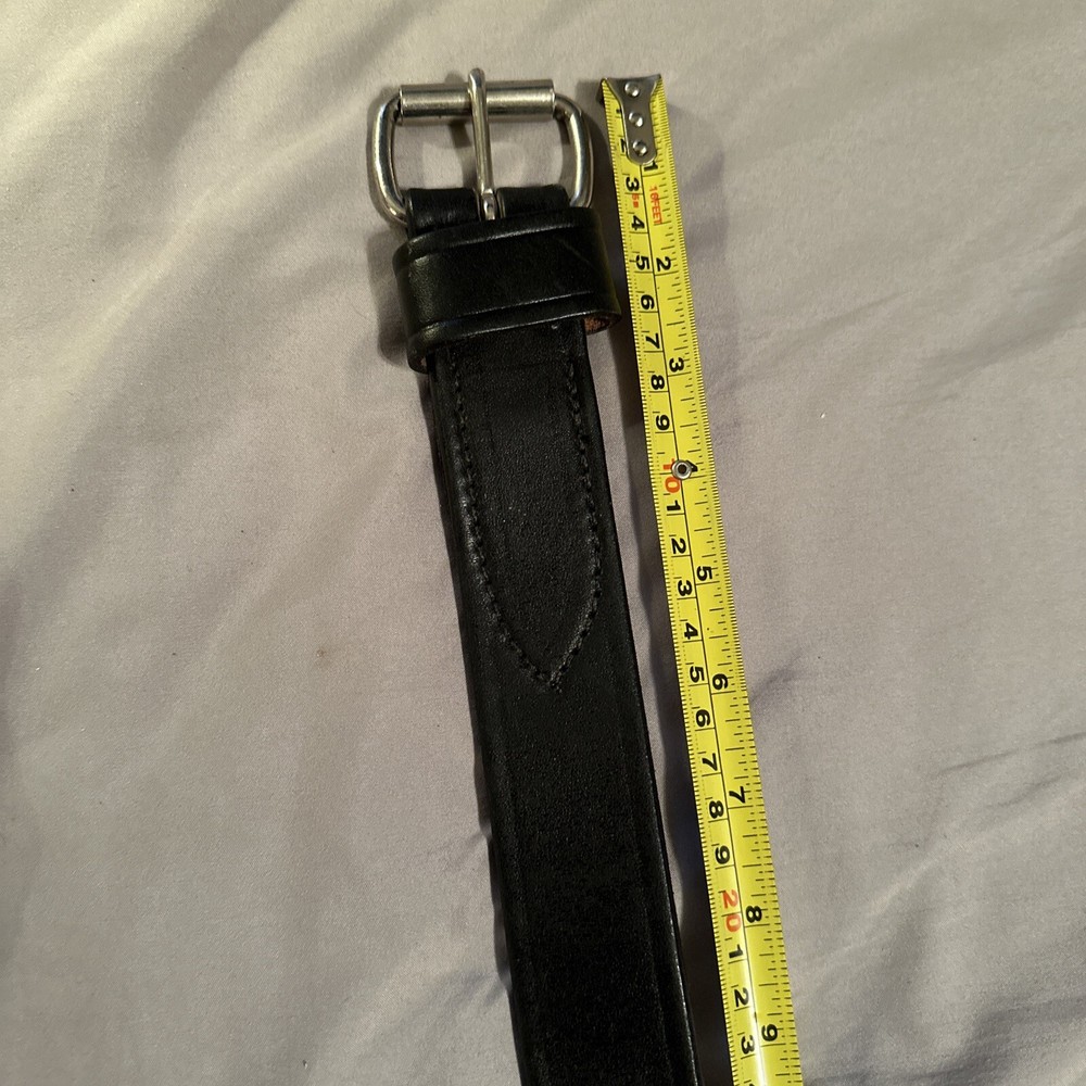 Black Western Back Cinch 35 Inches