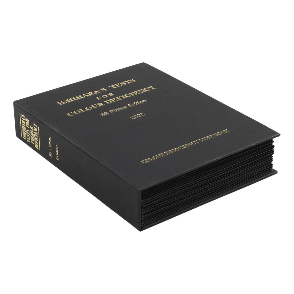 Ishihara Optical Testing Book with Eye Shading Lenses for Professionals