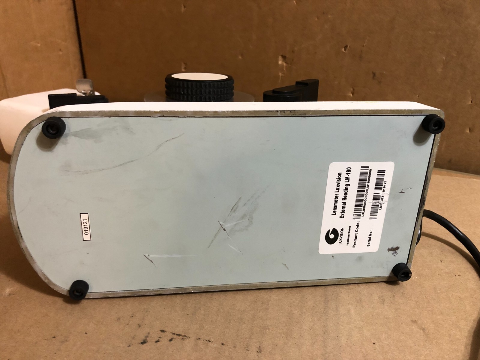 Luxvision LM-190 Manual Lensmeter Lensmeter 40x 16-100mm Diameter Lens Green LED