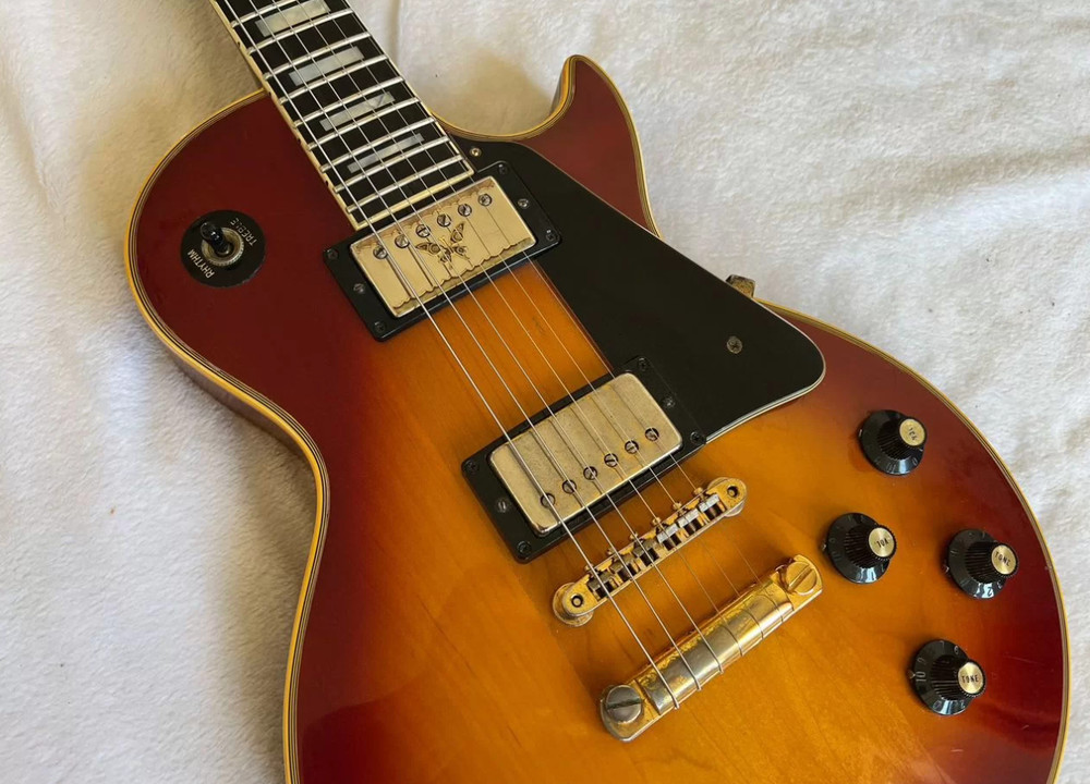 Factory Custom Les Paul Custom 6 String Electric Guitar High quality