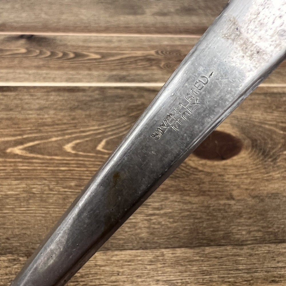 VINTAGE ITALIAN SILVER PLATE "CANDLE SNUFFER