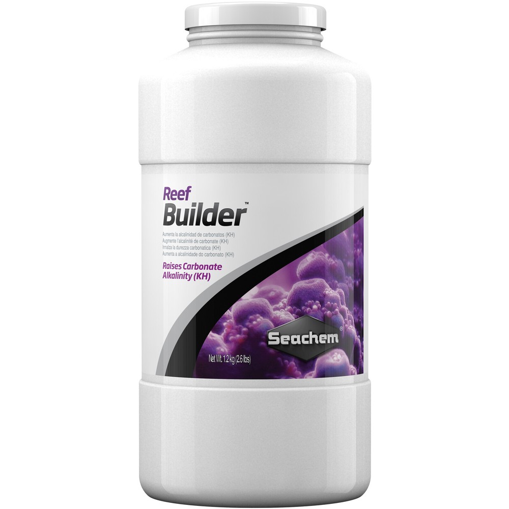 Seachem Reef Builder 1.2 Kilograms Powder Alkalinity KH Buffer for Reef Aquarium