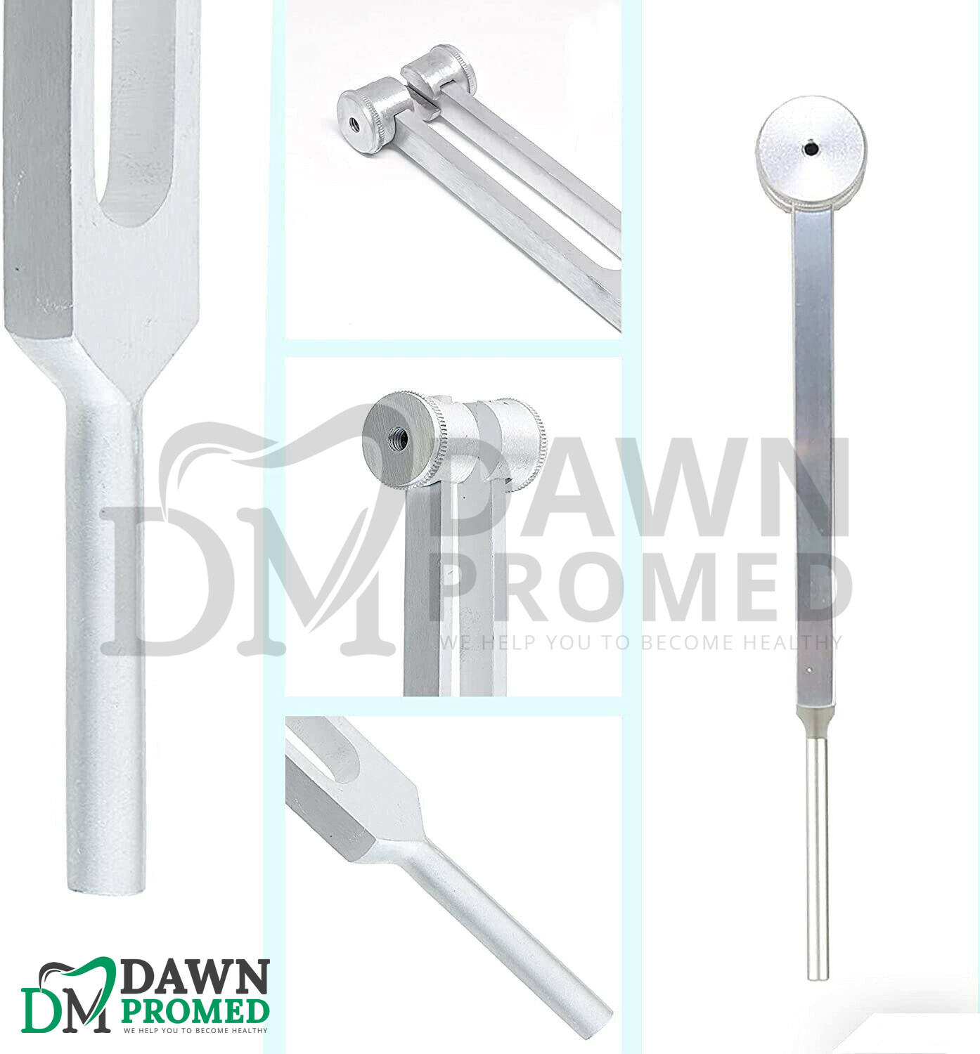 Tuning Fork Set of 3 Healing Therapy Medical Surgical Diagnostic Inst German Gr