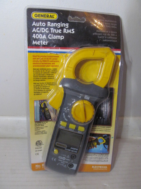 General Auto Ranging AC/DC True RMS 400A Clamp Meter DAMP68