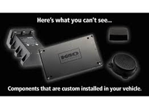 NEW K40 Model K40-200 Front Only, Stealth Custom Installed Radar Detector System