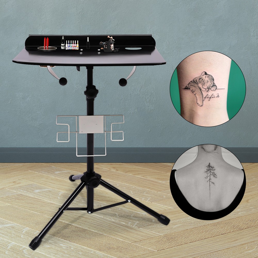 Tattoo Workstation Tattoo Display Stand Workstation Adjustable Fixed Desktop US