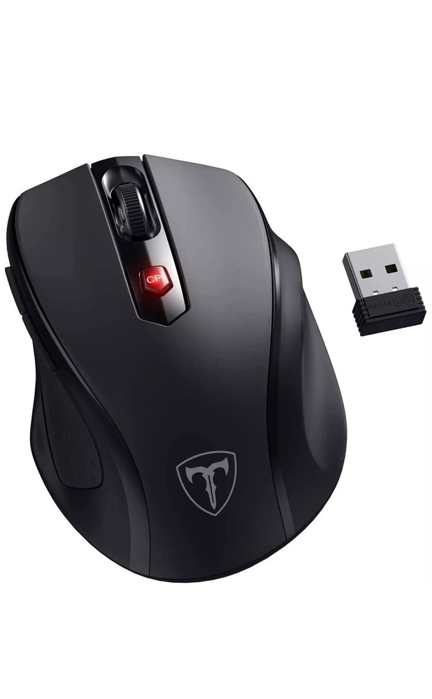 EasternTimes Tech Wireless Computer Mouse D-09 USB CA57BN TUVD-09