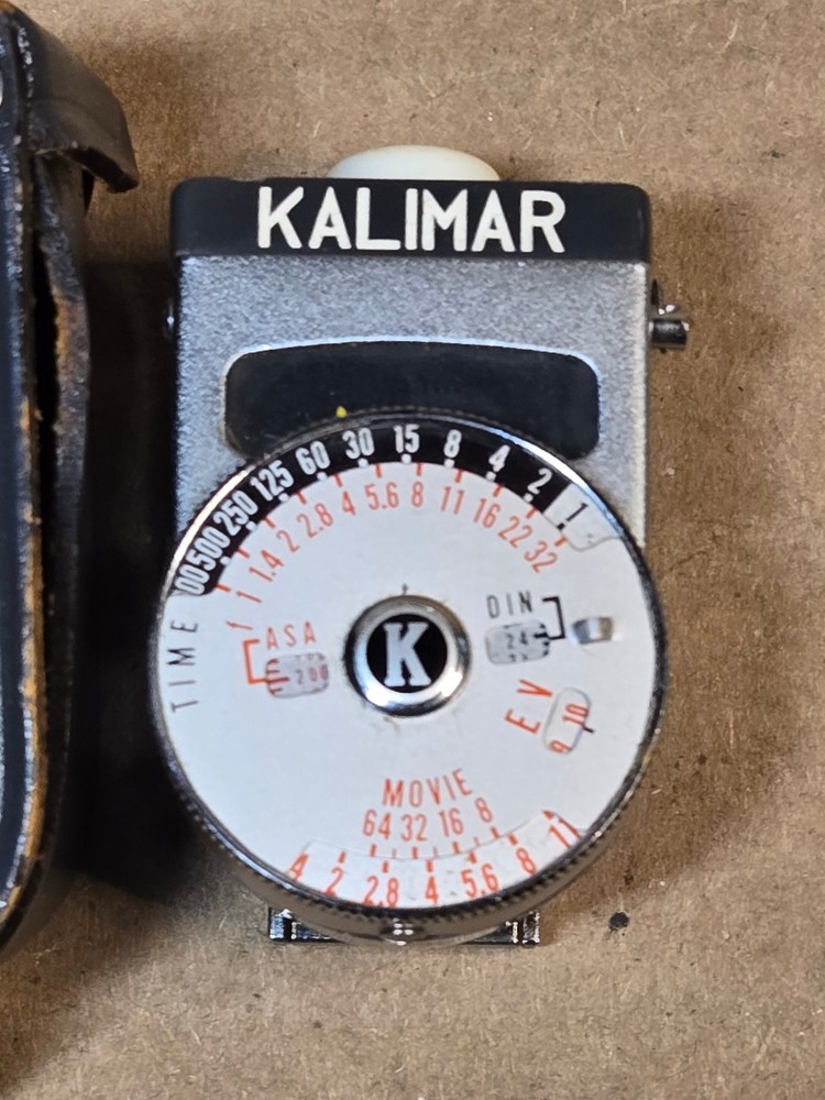 Kalimar Exposure Meter Model CDS 430 W/ Leather Case - Working