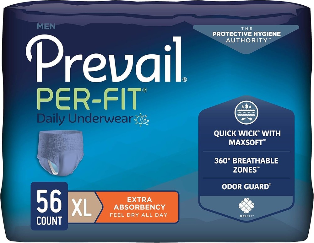 Per-Fit for Men Daily Protective Underwear - Pull-up Disposable