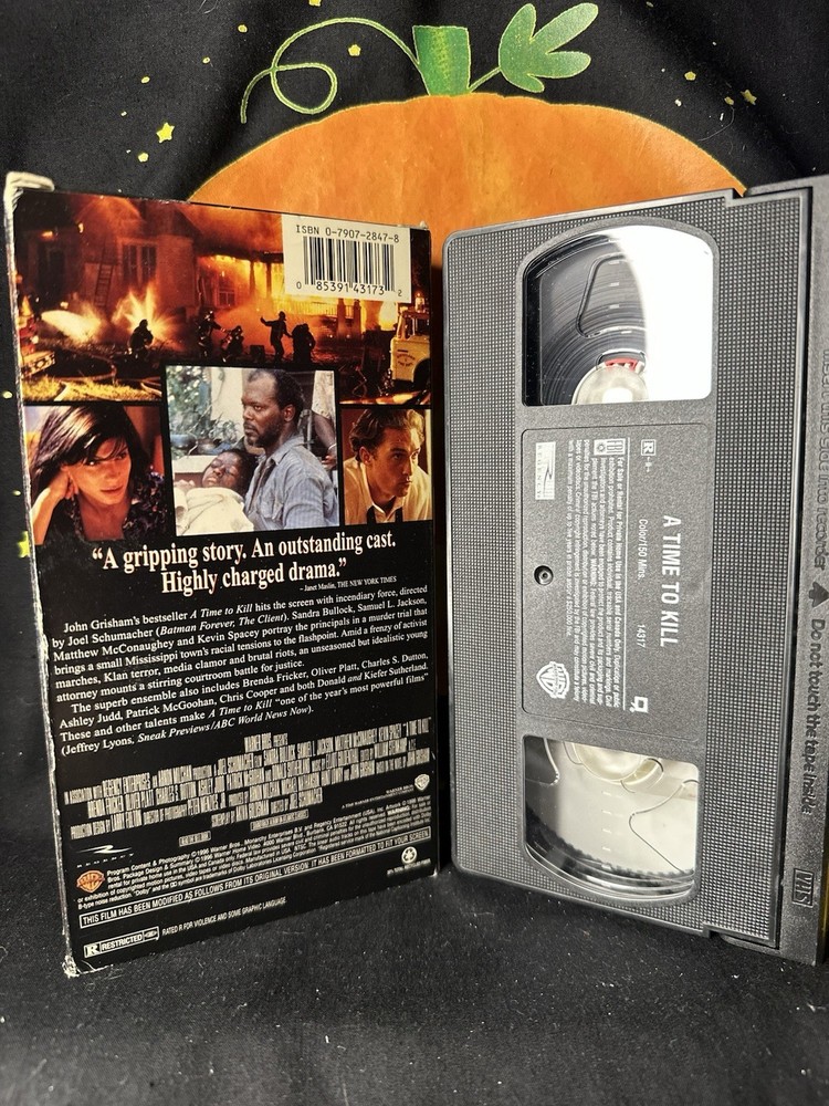A Time To Kill VHS Sandra Bullock