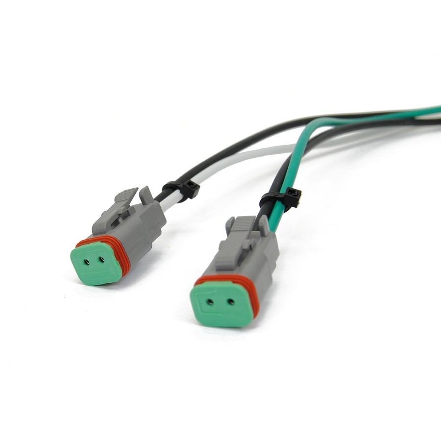 Skid Steer Aux Control Harness 8' - 2 Function Deutsch 14 Pin Connector