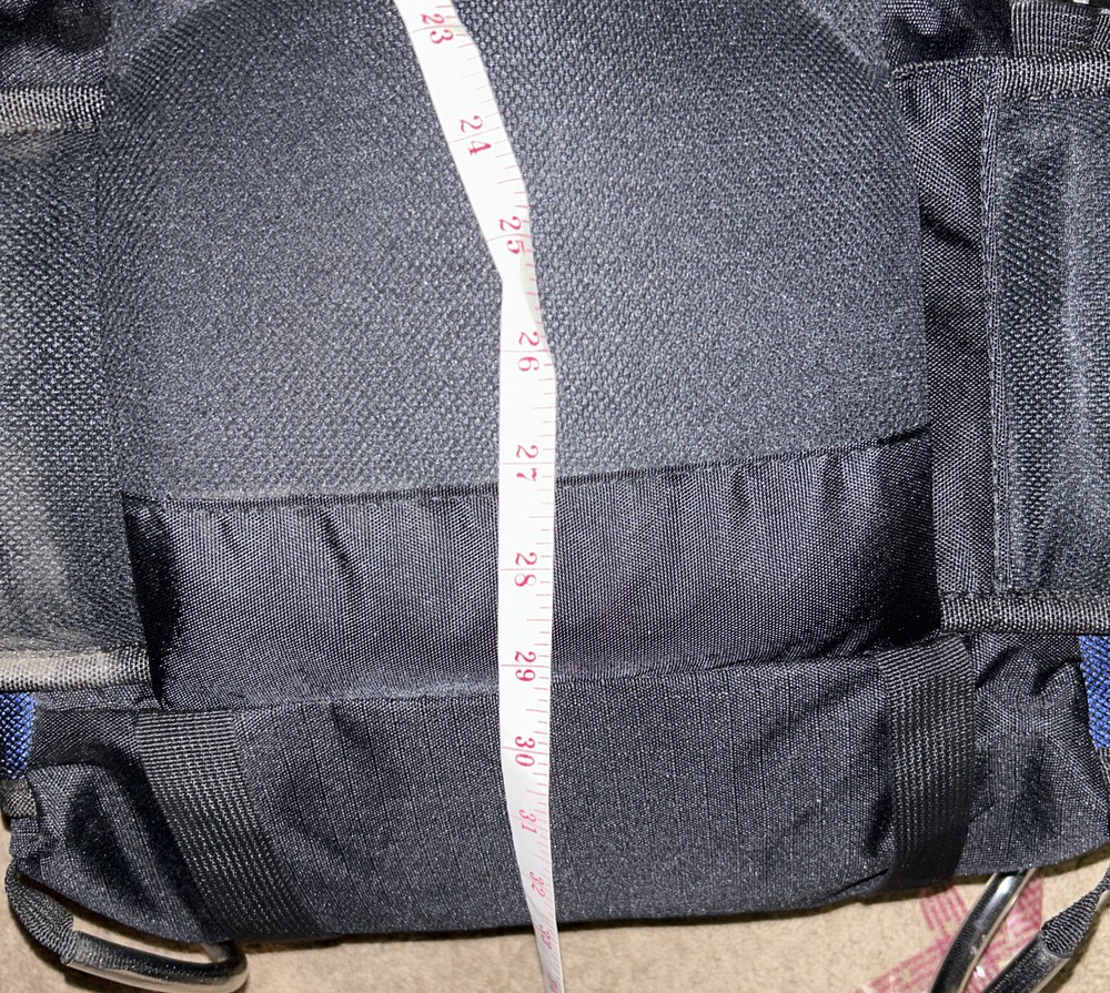 Outlander Extreme 80 Internal Frame Backpack W Detachable Day Pack Blue/Black